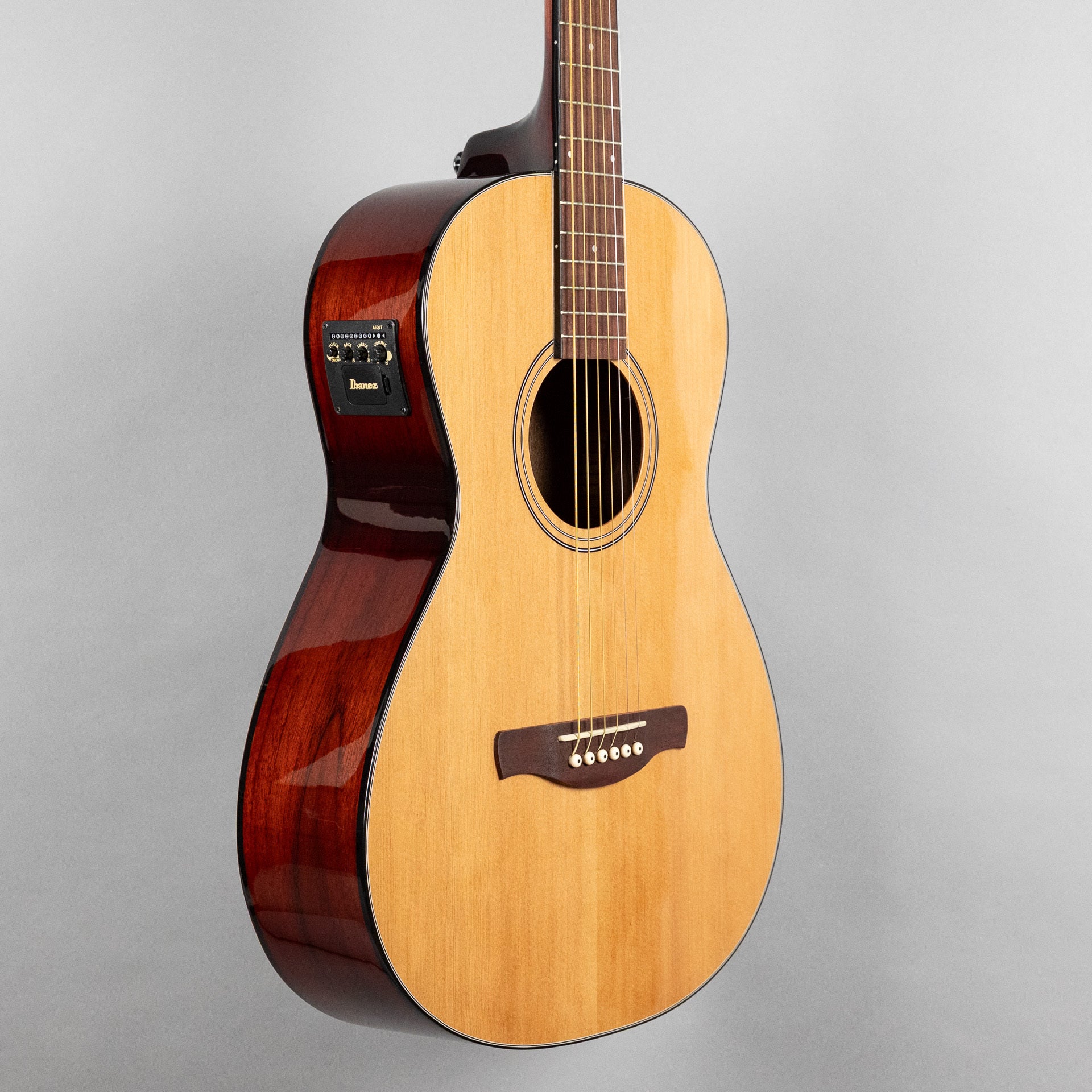 Ibanez PN50TKE Acoustic Guitar, Natural High Gloss