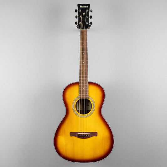 Ibanez PN50 Parlor Acoustic, Open Pore Brown Sunburst Top