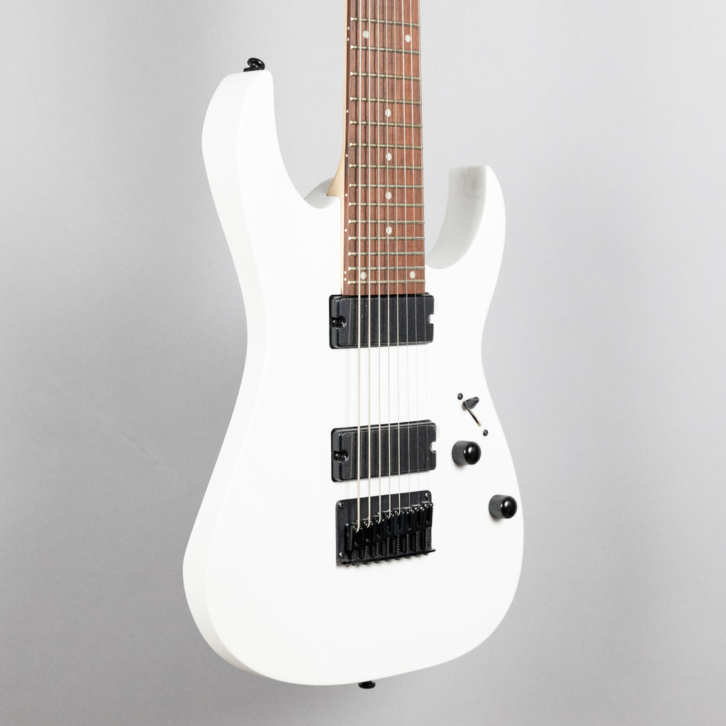 Ibanez RG8-WH 8 String Electric Guitar, White
