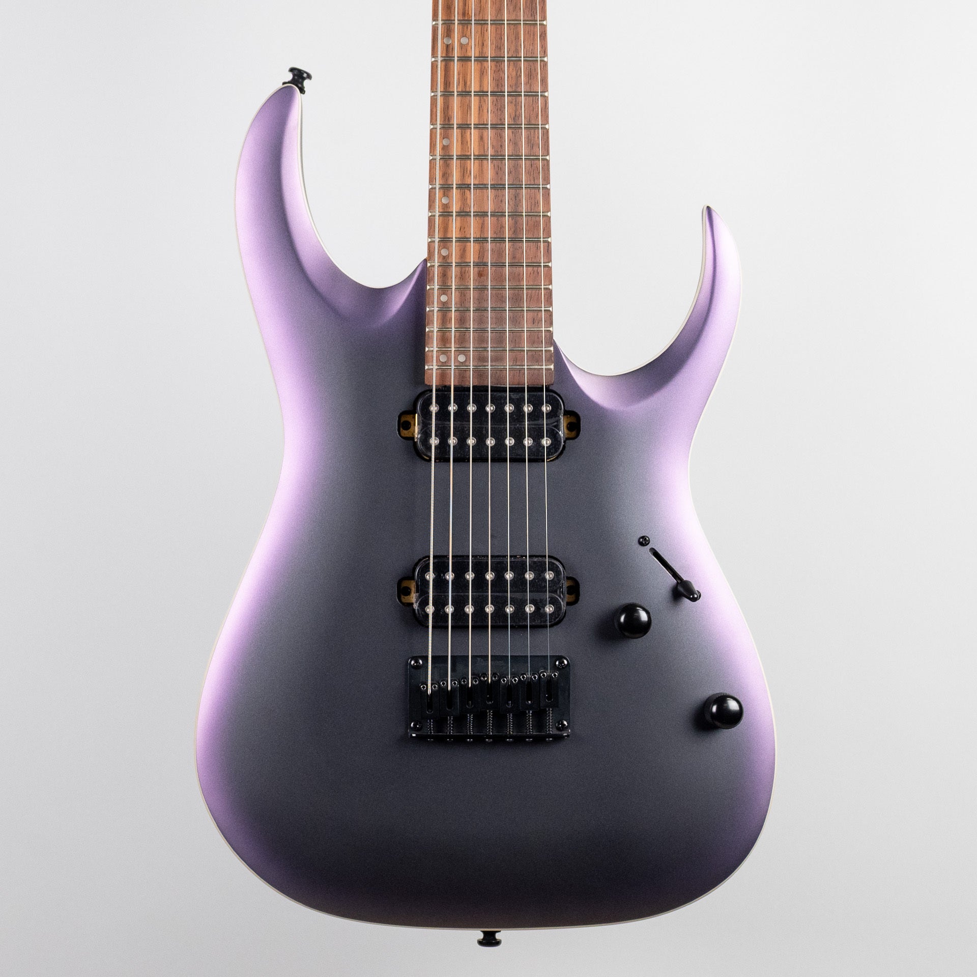 Ibanez RGA742EX RG Standard 7-String Electric Guitar, Black Aurora Burst Matte
