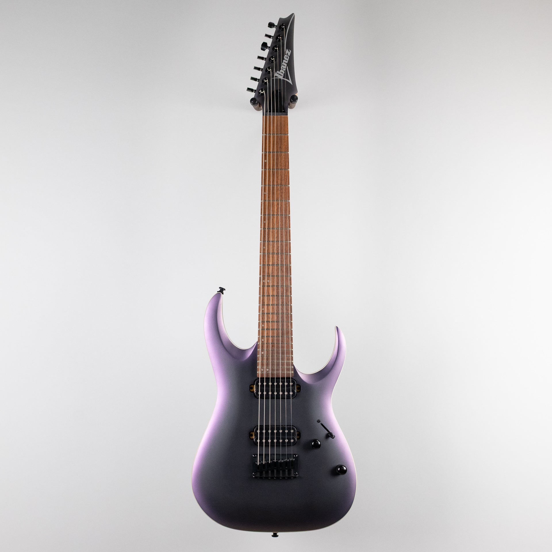 Ibanez RGA742EX RG Standard 7-String Electric Guitar, Black Aurora Burst Matte