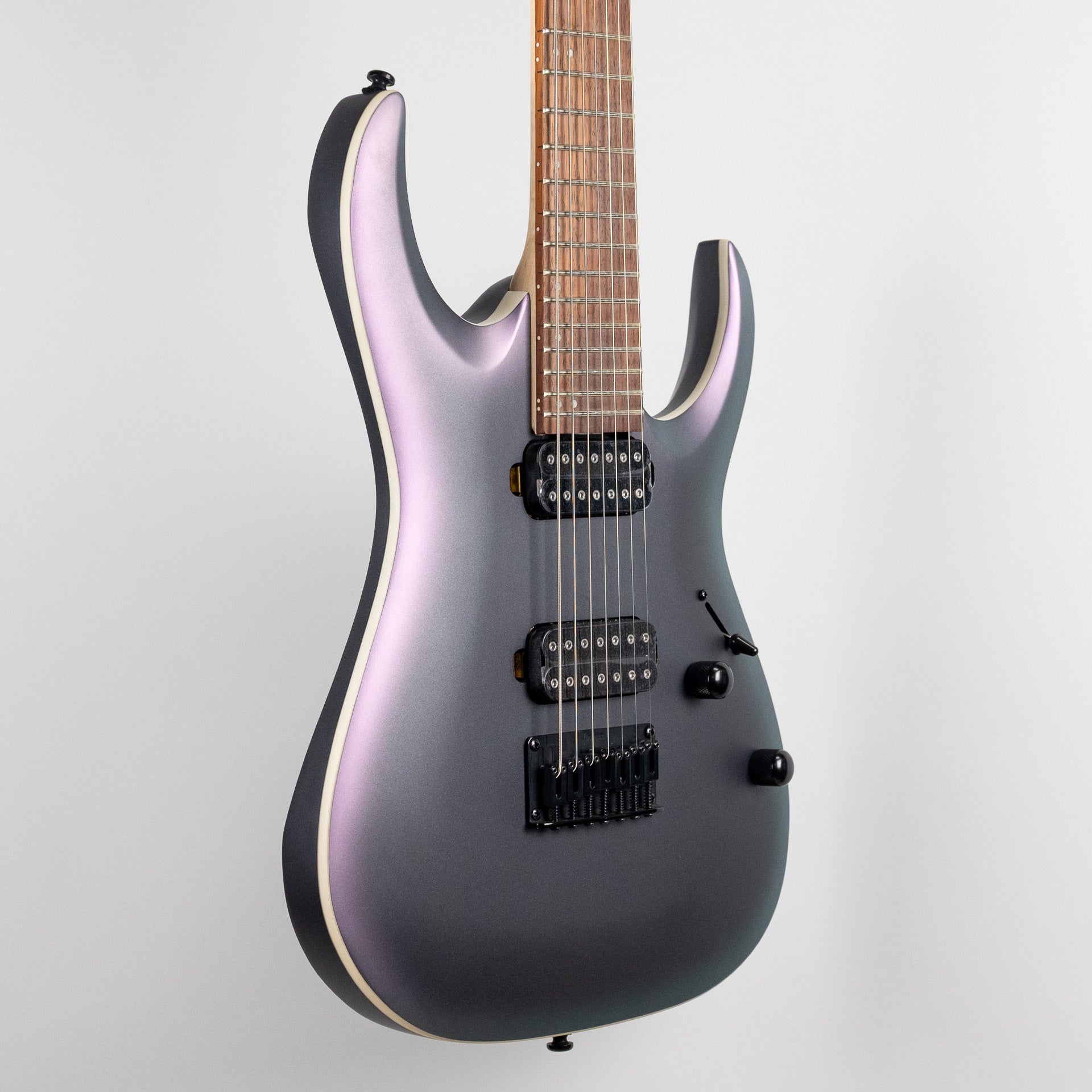 Ibanez RGA742EX RG Standard 7-String Electric Guitar, Black Aurora Burst Matte