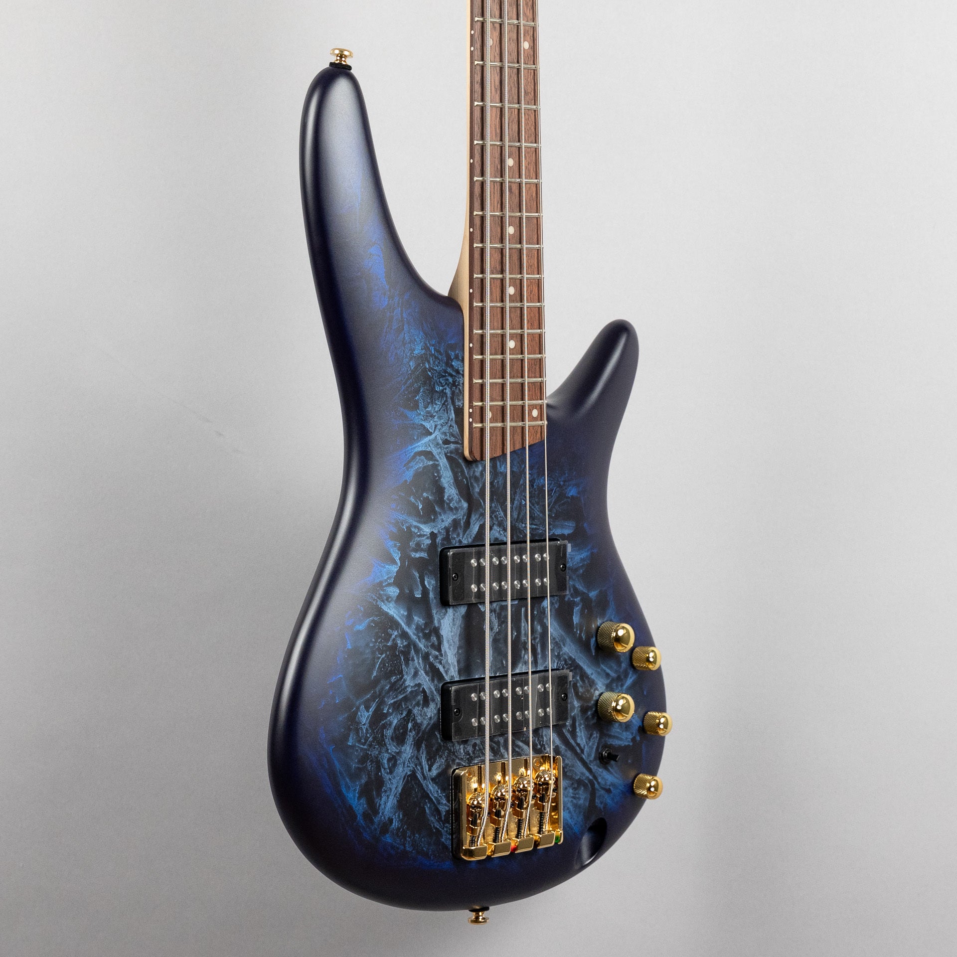 Ibanez SR300EDX SR Standard 4-String Bass, Cosmic Blue Frozen Matte