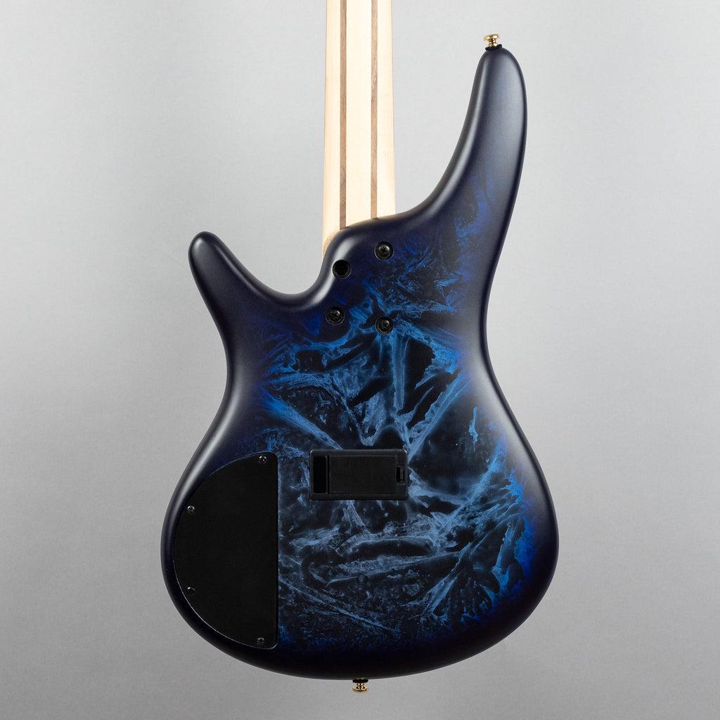 Ibanez SR300EDX SR Standard 4-String Bass, Cosmic Blue Frozen Matte
