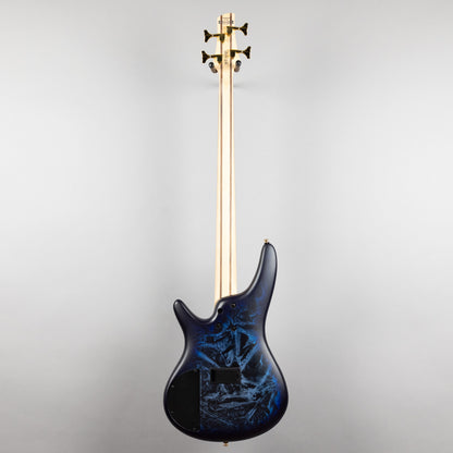 Ibanez SR300EDX 4-String Bass Guitar, Cosmic Blue Frozen Matte