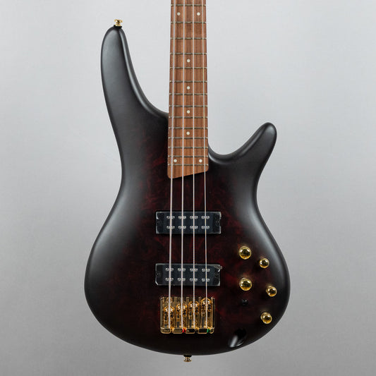 Ibanez SR300EDX-WZM SR Standard 4-String Bass Guitar, Wine Red Frozen Matte