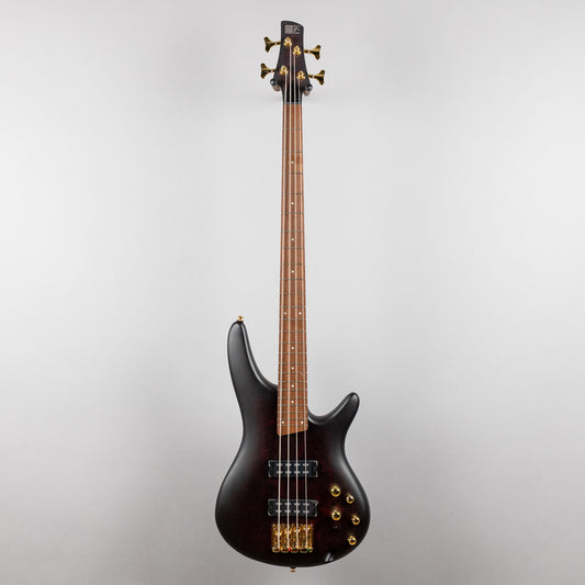 Ibanez SR300EDX-WZM SR Standard 4-String Bass Guitar, Wine Red Frozen Matte