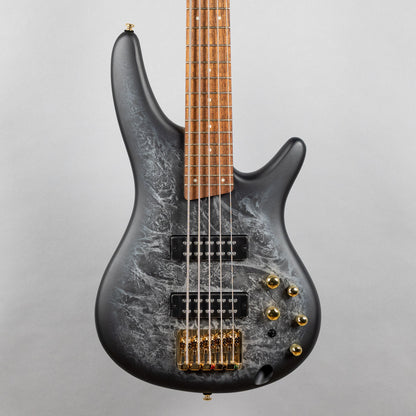 Ibanez SR305EDX SR Standard 5-String Bass, Black Ice Frozen Matte