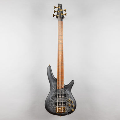 Ibanez SR305EDX SR Standard 5-String Bass, Black Ice Frozen Matte