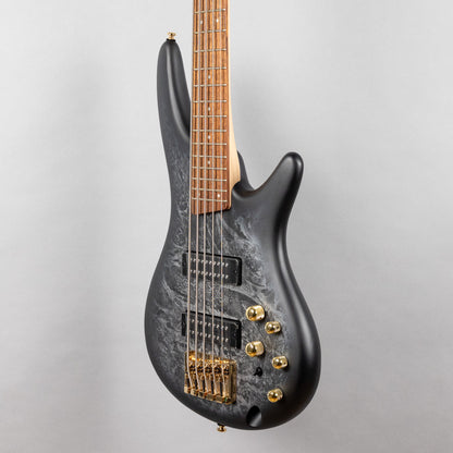 Ibanez SR305EDX SR Standard 5-String Bass, Black Ice Frozen Matte