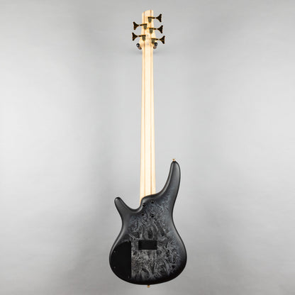 Ibanez SR305EDX SR Standard 5-String Bass, Black Ice Frozen Matte
