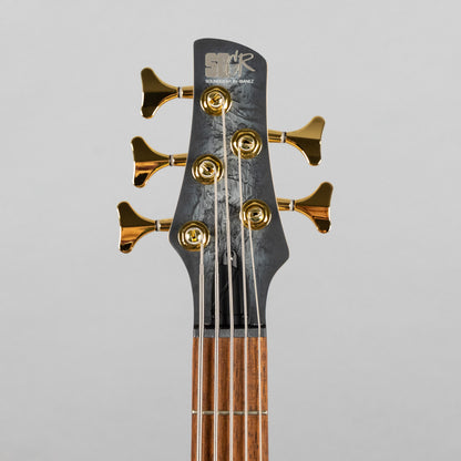 Ibanez SR305EDX SR Standard 5-String Bass, Black Ice Frozen Matte
