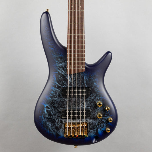Ibanez SR305EDX SR Standard 5-String Bass, Cosmic Blue Frozen Matte