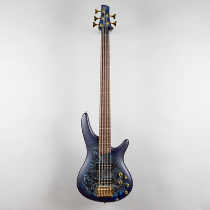 Ibanez SR305EDX SR Standard 5-String Bass, Cosmic Blue Frozen Matte
