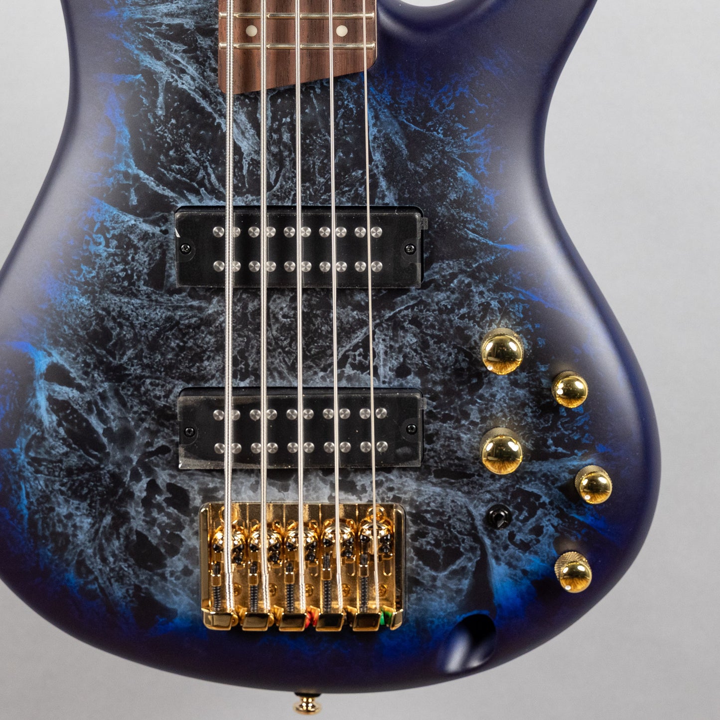 Ibanez SR305EDX SR Standard 5-String Bass, Cosmic Blue Frozen Matte