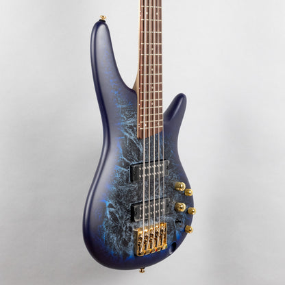 Ibanez SR305EDX SR Standard 5-String Bass, Cosmic Blue Frozen Matte