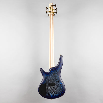 Ibanez SR305EDX SR Standard 5-String Bass, Cosmic Blue Frozen Matte