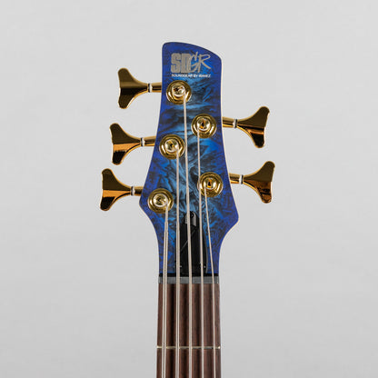 Ibanez SR305EDX SR Standard 5-String Bass, Cosmic Blue Frozen Matte