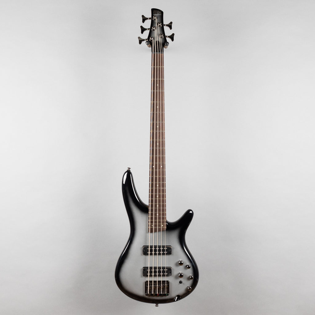 Ibanez SR305E SR Standard 5-String Bass, Metallic Silver Sunburst