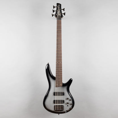 Ibanez SR305E SR Standard 5-String Bass, Metallic Silver Sunburst