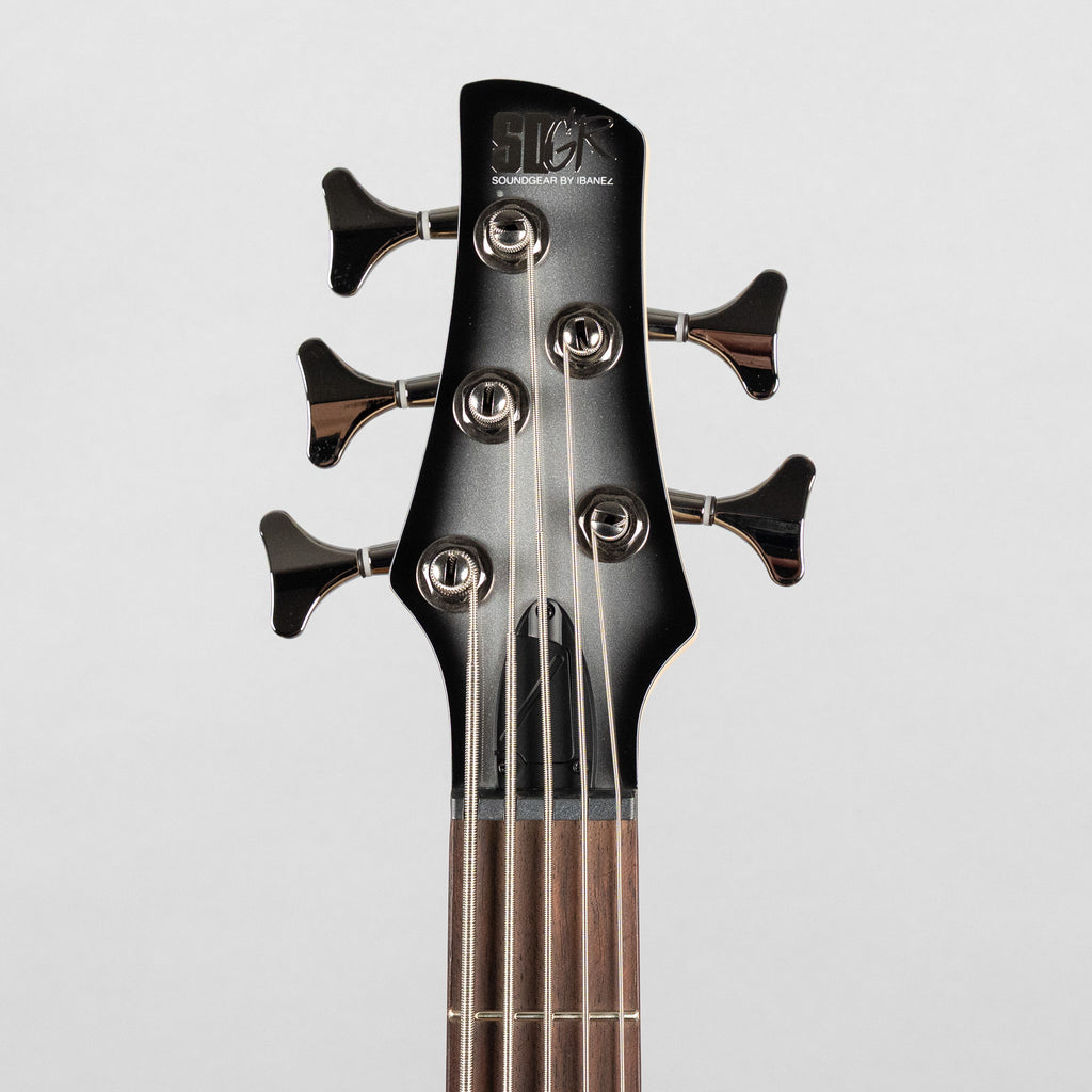 Ibanez SR305E SR Standard 5-String Bass, Metallic Silver Sunburst