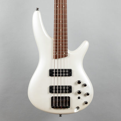 Ibanez SR305E SR Standard 5-String Bass, Pearl White
