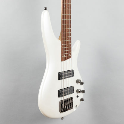 Ibanez SR305E SR Standard 5-String Bass, Pearl White
