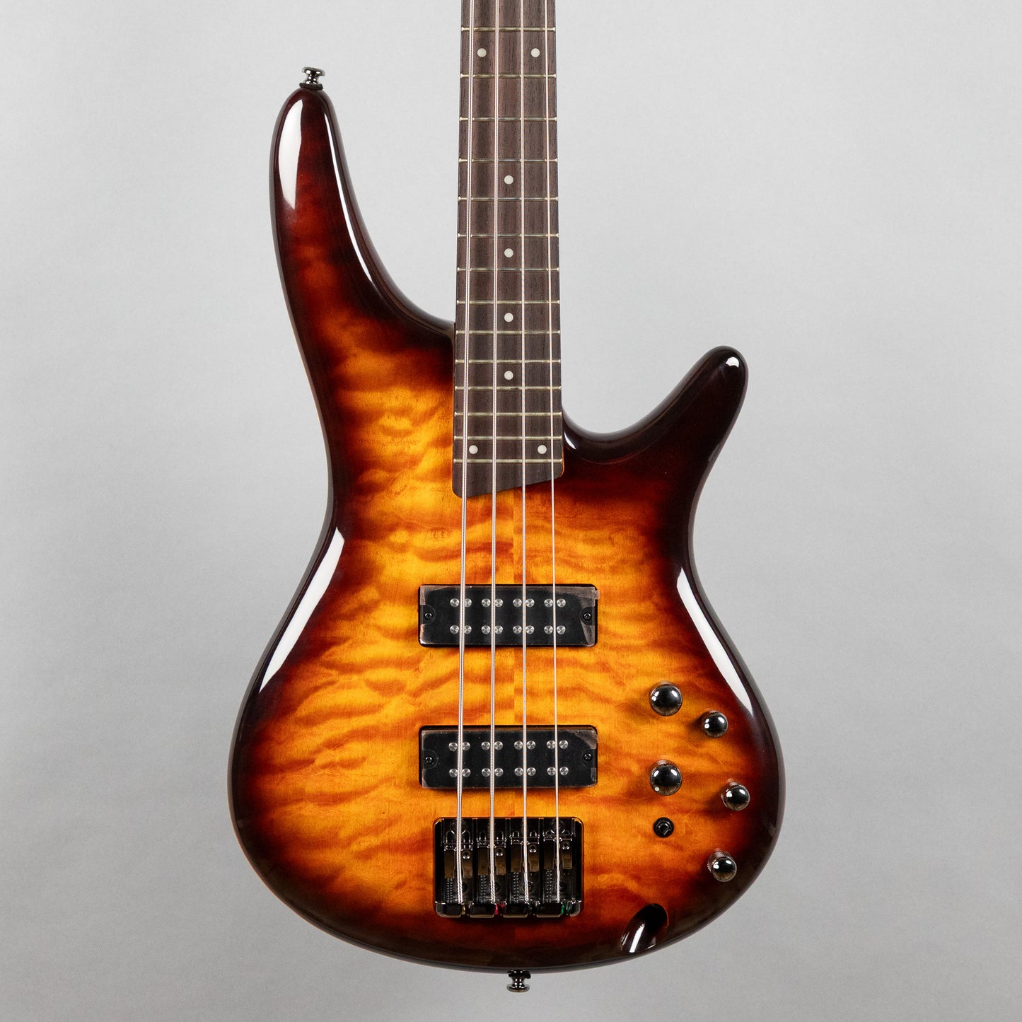 Ibanez SR400EQM SR Standard 4-String Bass, Dragon Eye Burst