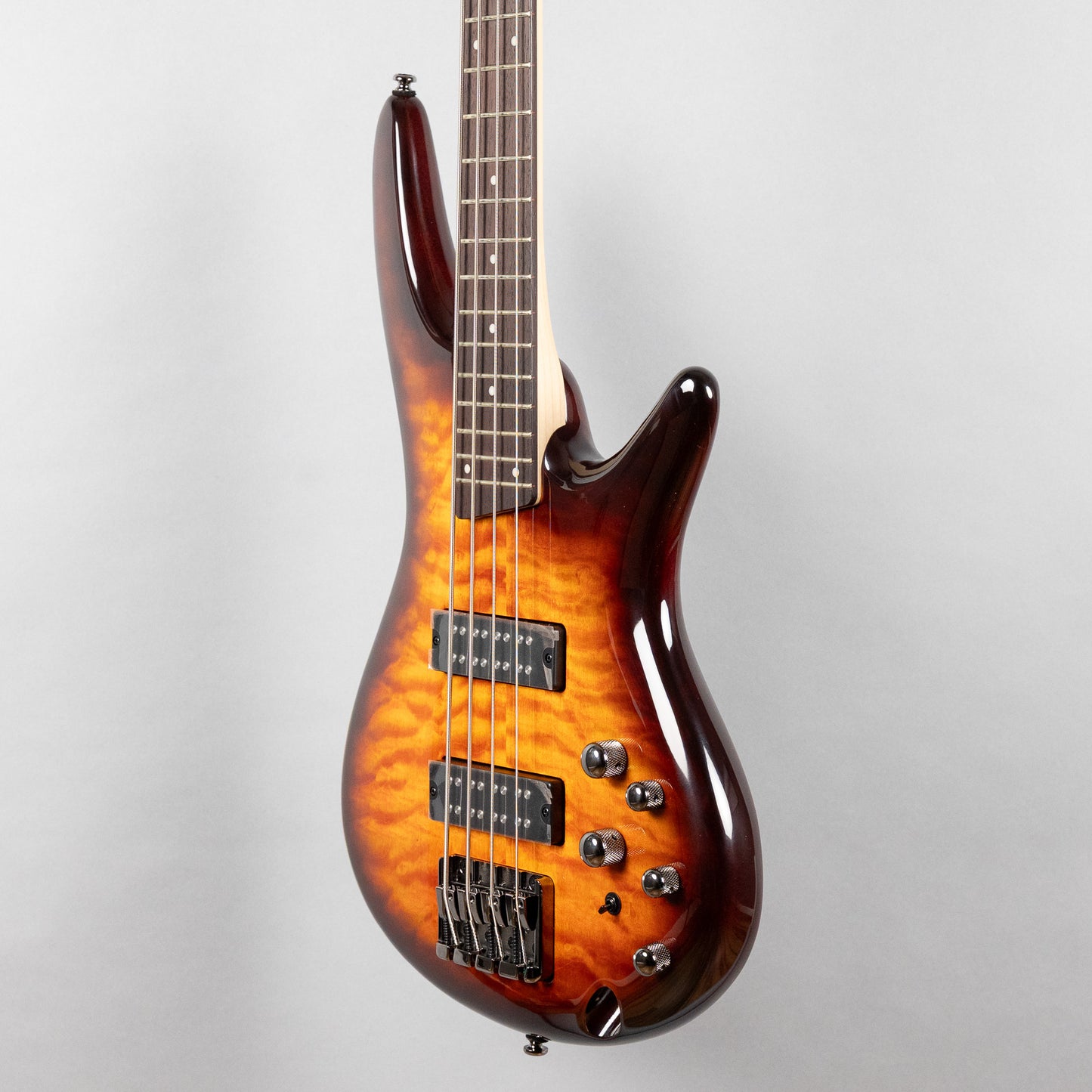 Ibanez SR400EQM SR Standard 4-String Bass, Dragon Eye Burst