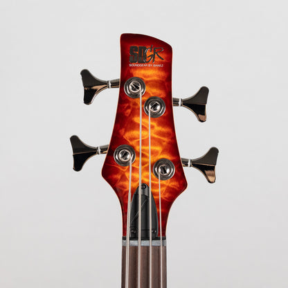 Ibanez SR400EQM SR Standard 4-String Bass, Dragon Eye Burst
