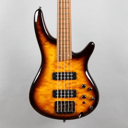 Ibanez SR405EQM SR Standard 5-String Bass, Dragon Eye Burst