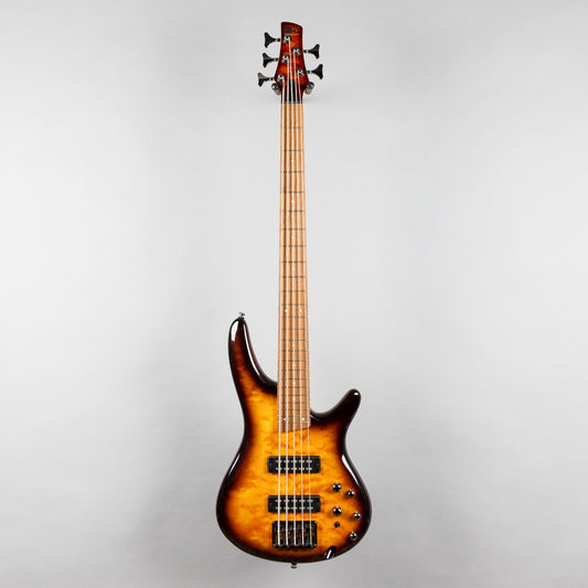 Ibanez SR405EQM SR Standard 5-String Bass, Dragon Eye Burst