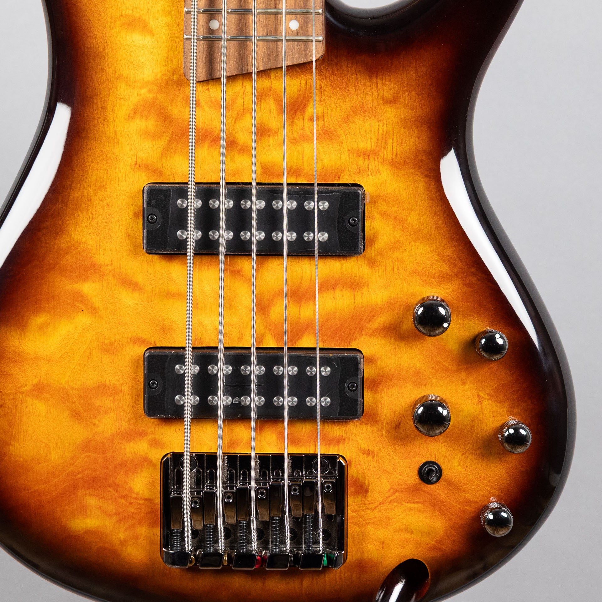 Ibanez SR405EQM SR Standard 5-String Bass, Dragon Eye Burst