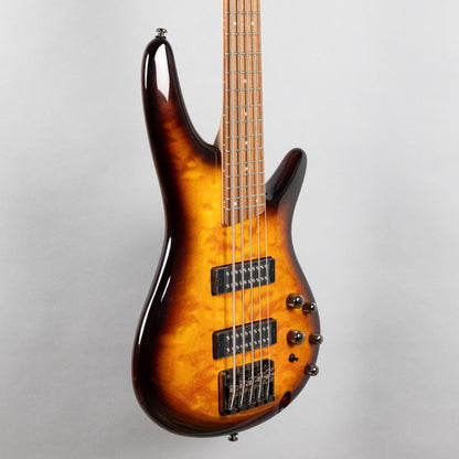 Ibanez SR405EQM SR Standard 5-String Bass, Dragon Eye Burst
