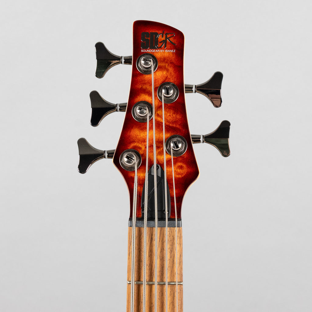 Ibanez SR405EQM SR Standard 5-String Bass, Dragon Eye Burst