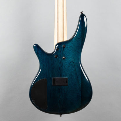 Ibanez SR405EQM SR Standard 5-String Bass, Stained Cosmic Blue Starburst