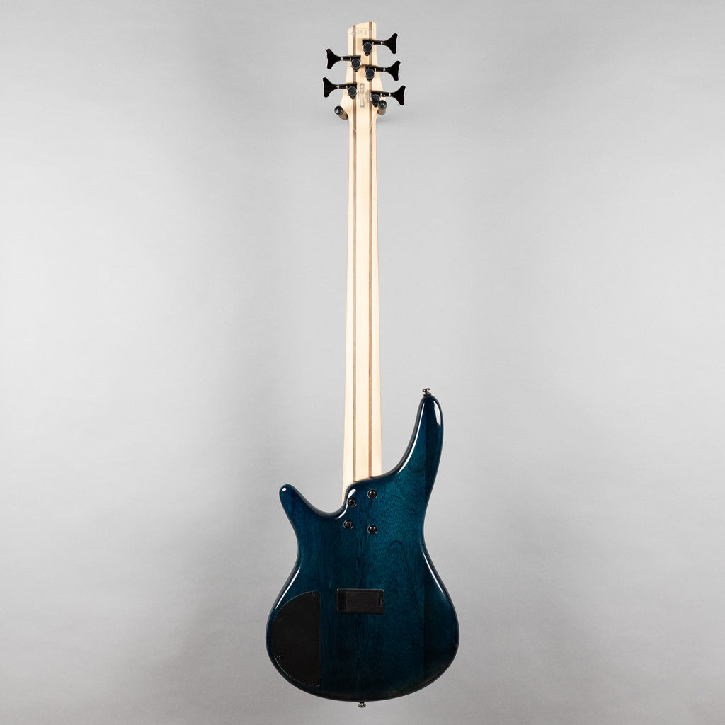 Ibanez SR405EQM SR Standard 5-String Bass, Stained Cosmic Blue Starburst