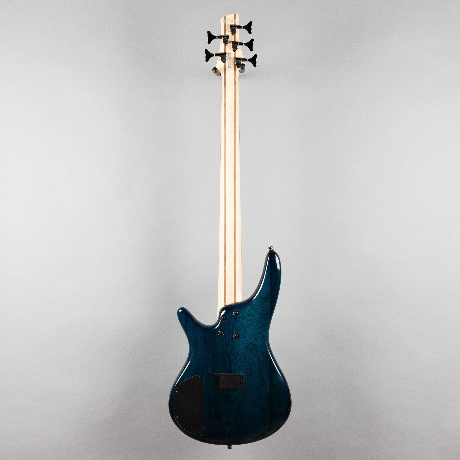 Ibanez SR405EQM SR Standard 5-String Bass, Stained Cosmic Blue Starburst