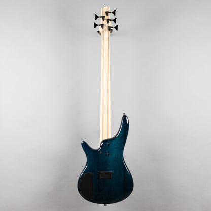 Ibanez SR405EQM SR Standard 5-String Bass, Stained Cosmic Blue Starburst