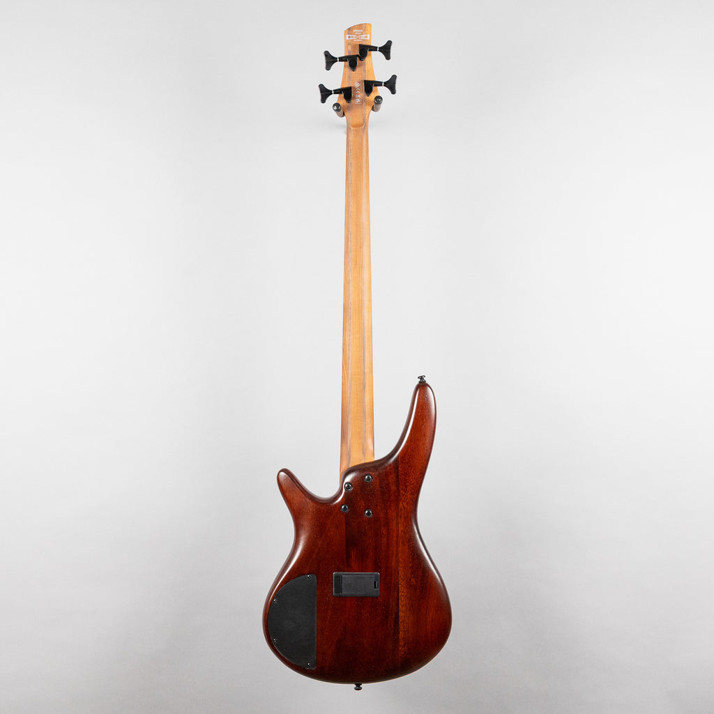 Ibanez SR500A SR Standard 4-String Bass Guitar, Mahogany Brown Burst Low Gloss