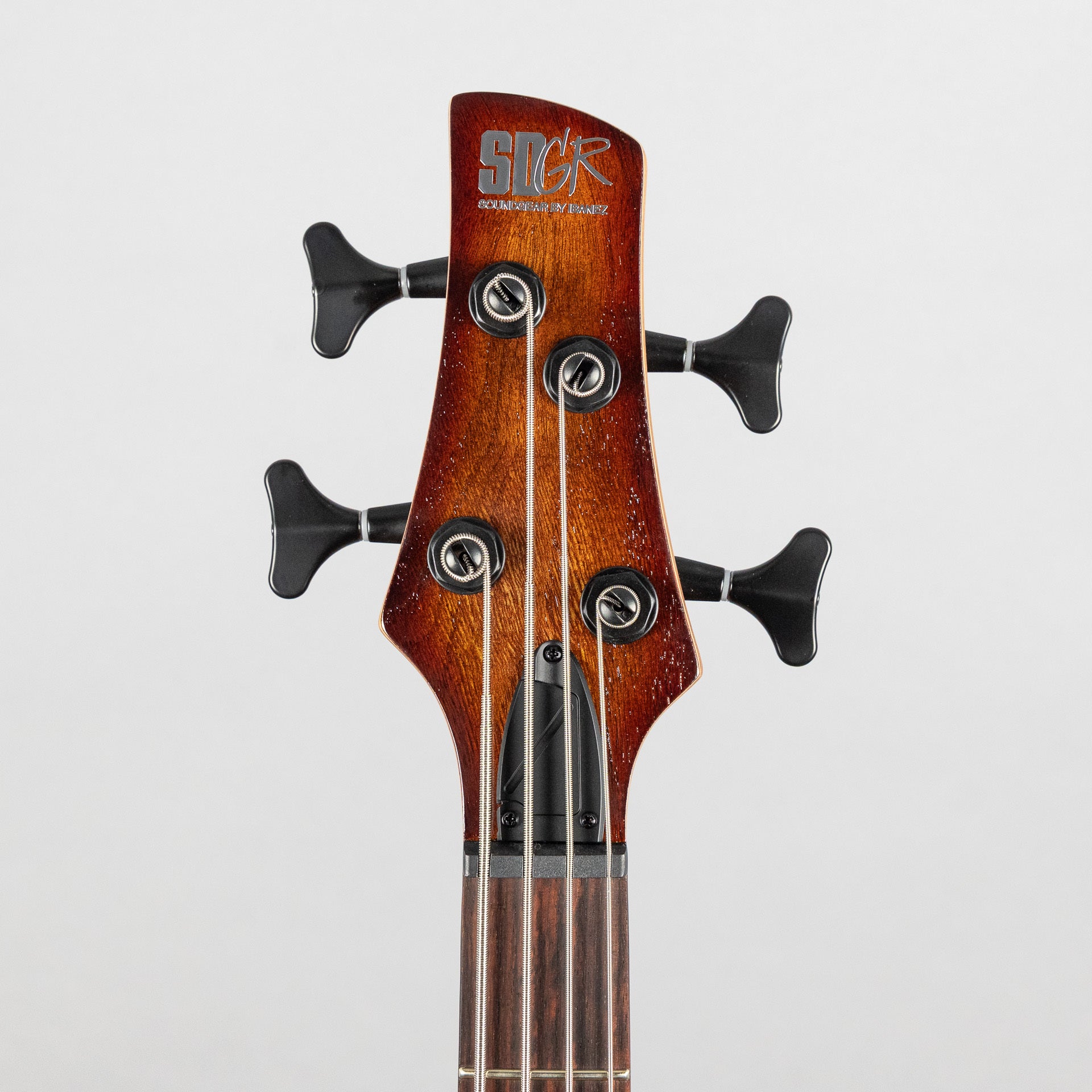 Ibanez SR500A SR Standard 4-String Bass Guitar, Mahogany Brown Burst Low Gloss