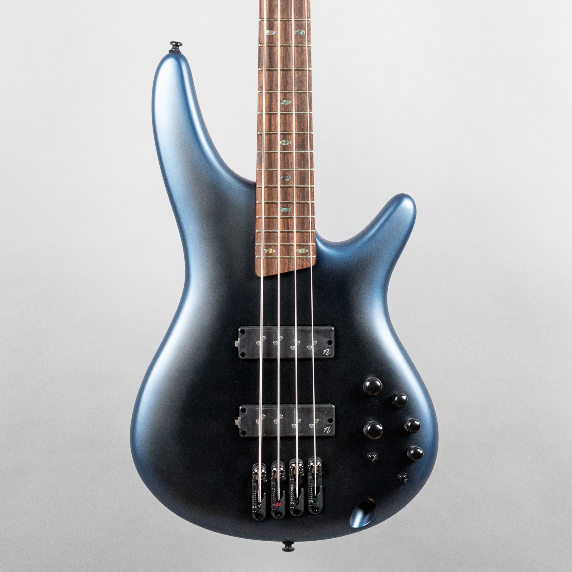 Ibanez SR500N SR Standard 4-String Bass Guitar, Midnight Arctic Ocean Matte