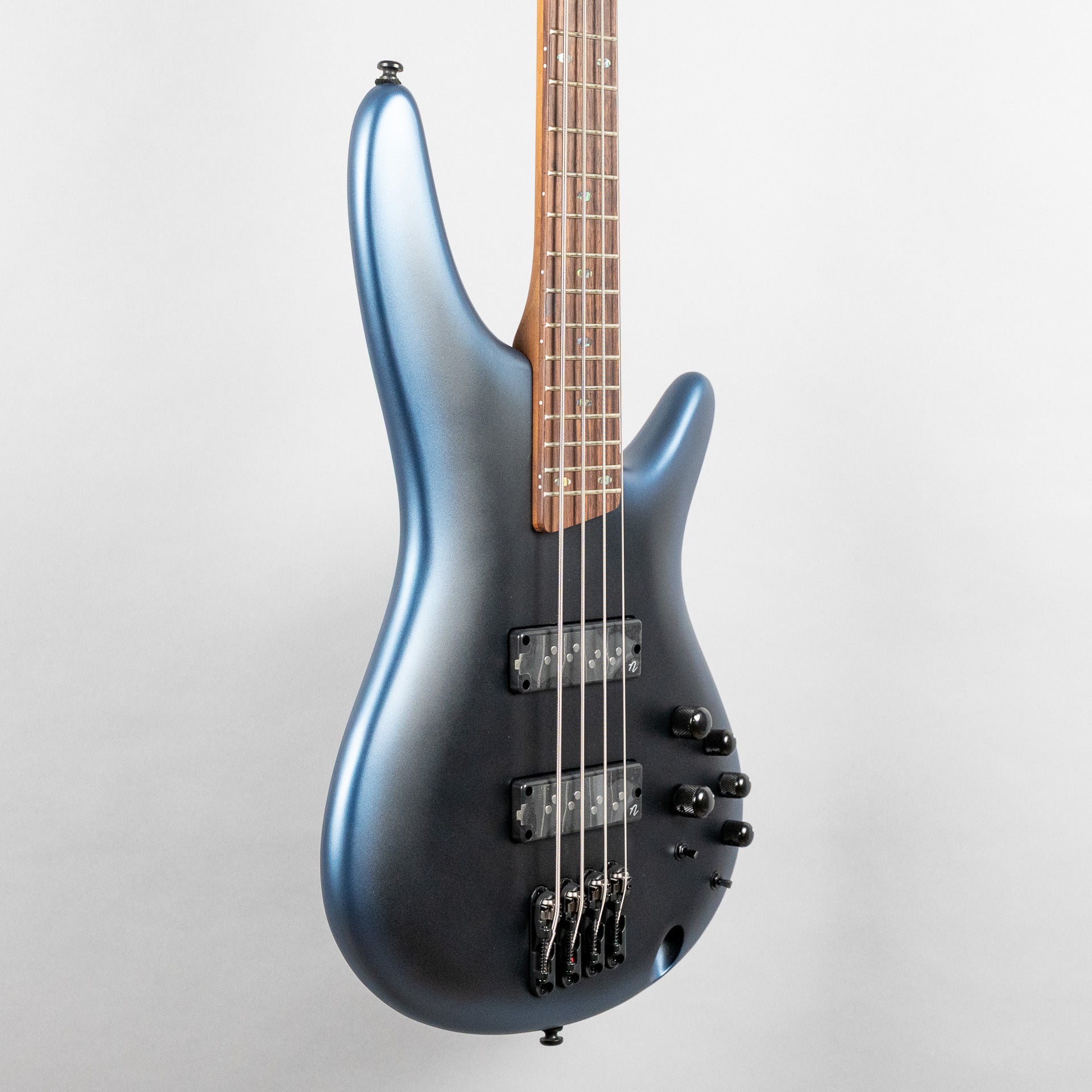 Ibanez SR500N SR Standard 4-String Bass Guitar, Midnight Arctic Ocean Matte