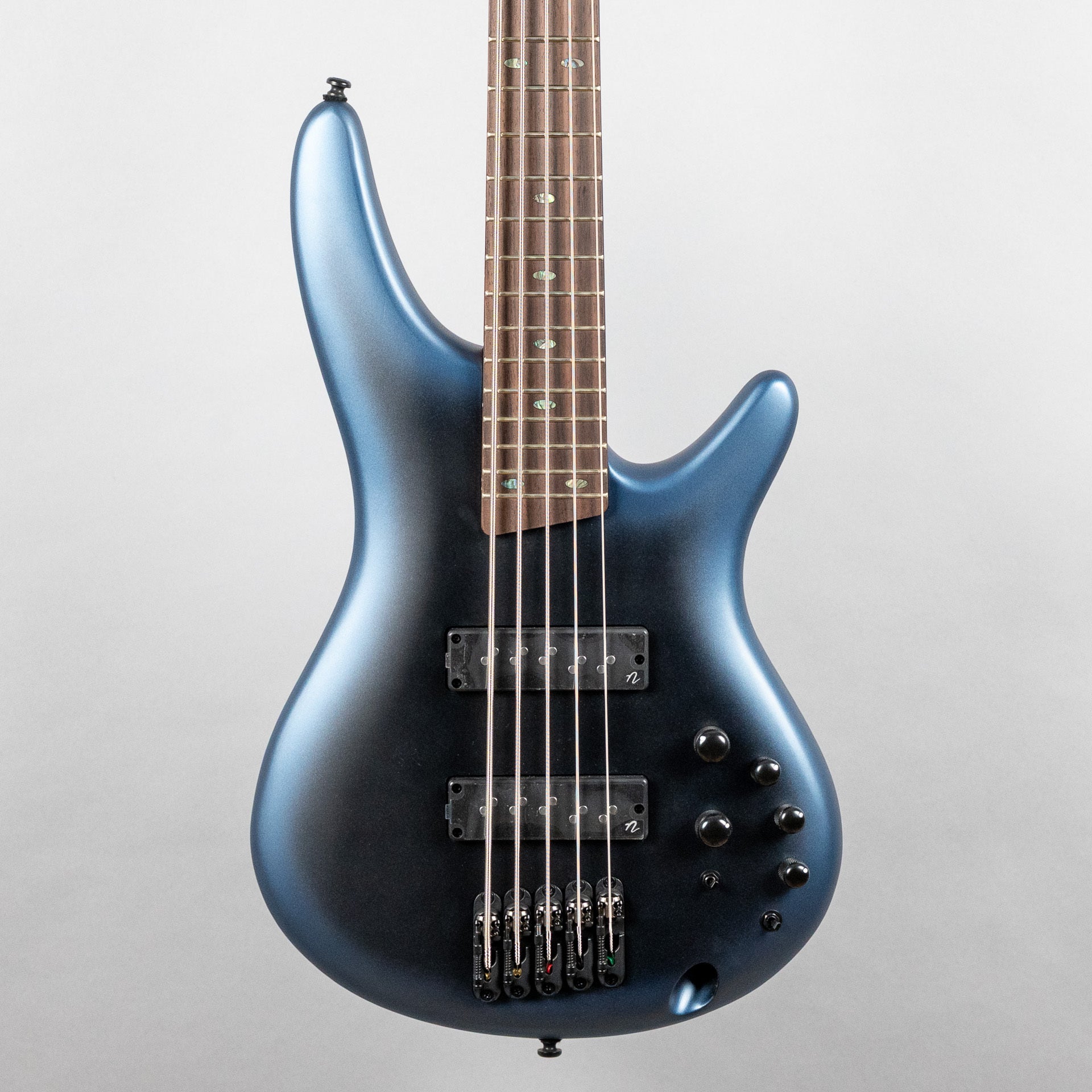 Ibanez SR505N SR Standard 5-String Bass Guitar, Midnight Arctic Ocean Matte