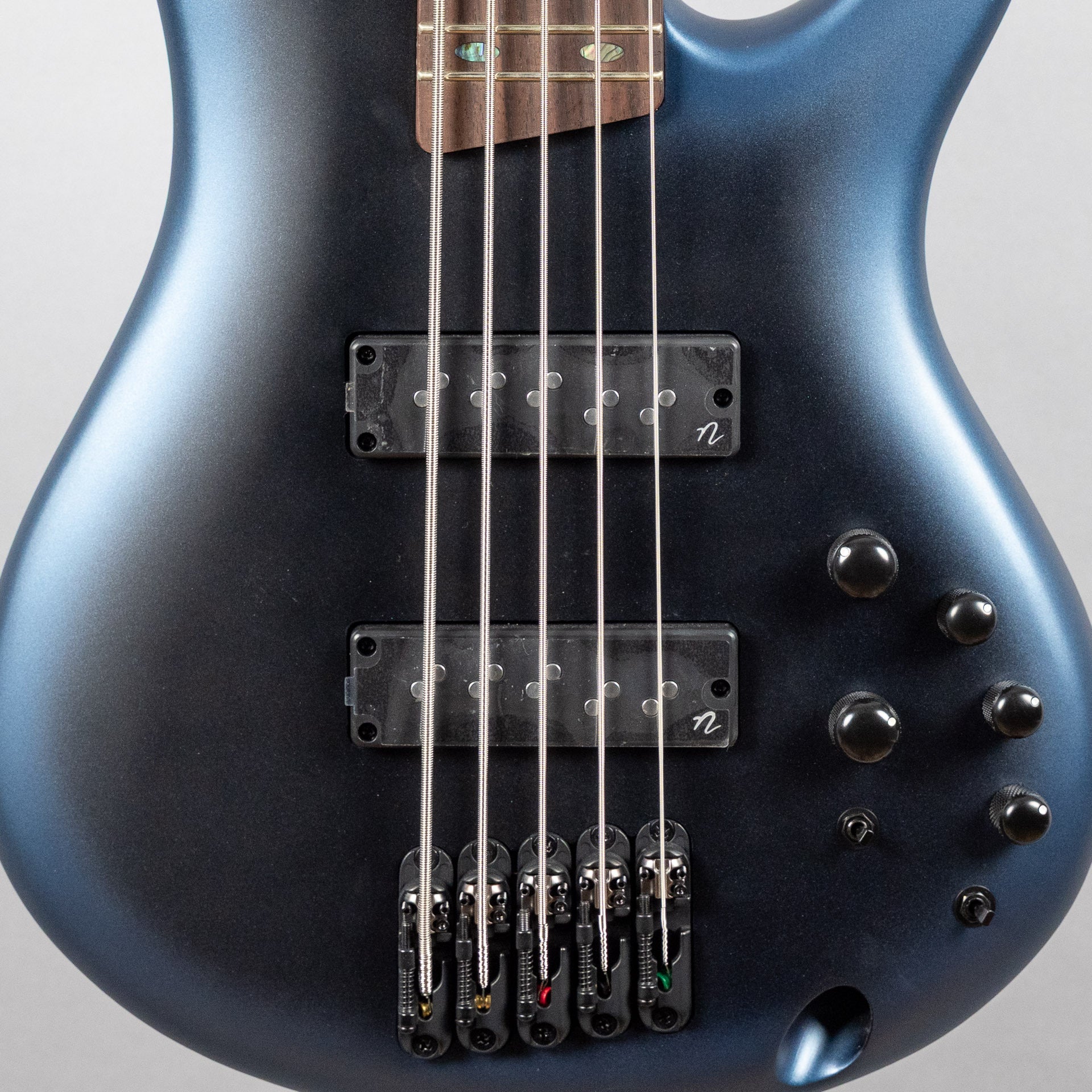 Ibanez SR505N SR Standard 5-String Bass Guitar, Midnight Arctic Ocean Matte