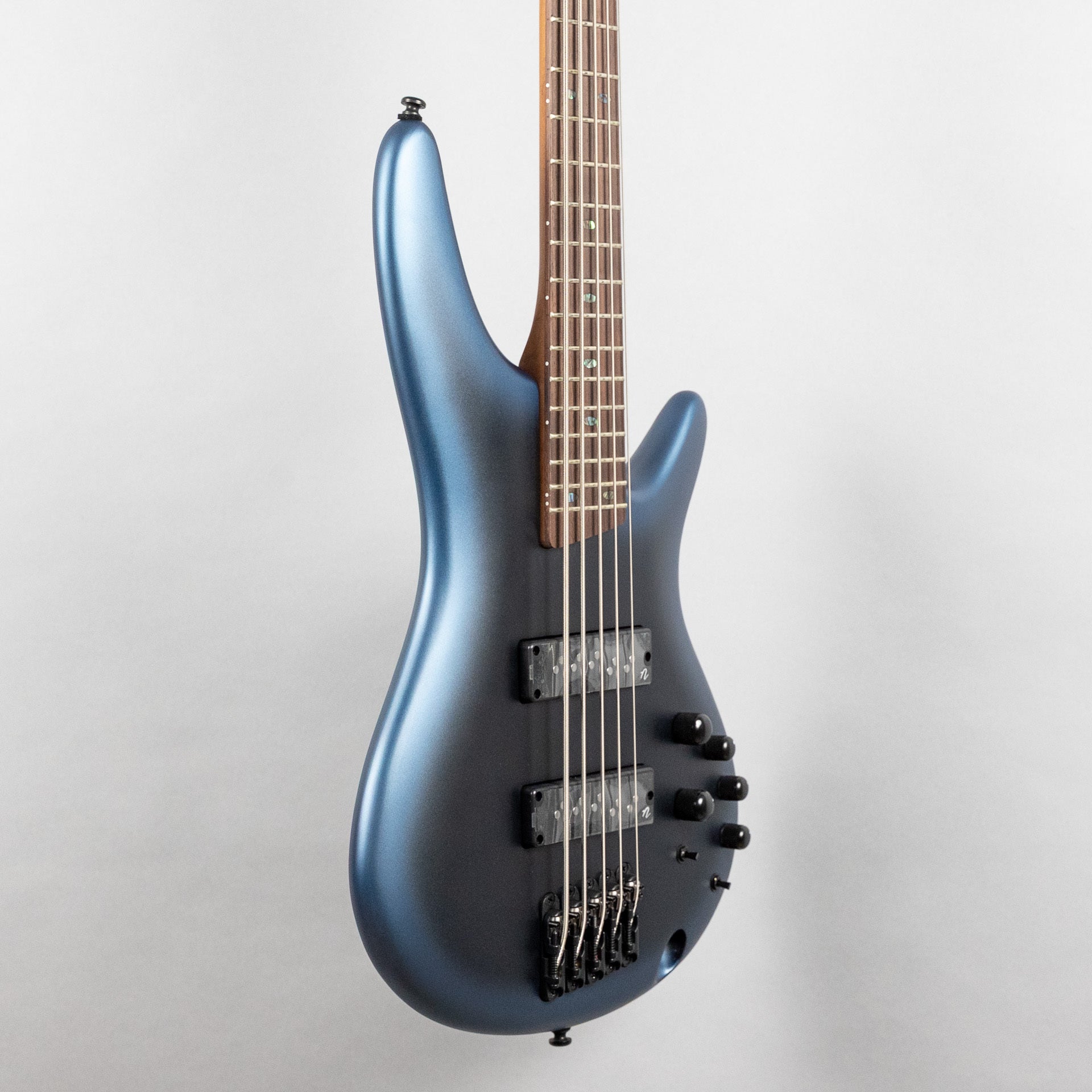 Ibanez SR505N SR Standard 5-String Bass Guitar, Midnight Arctic Ocean Matte