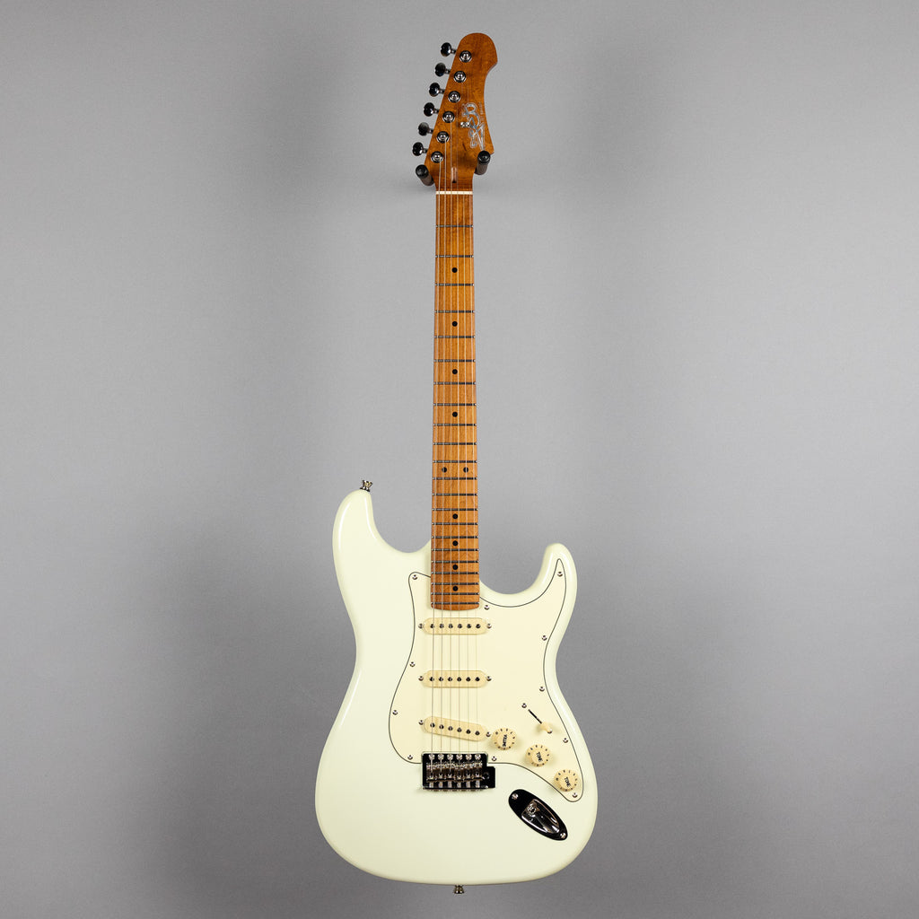 JET JS-300 SSS Electric Guitar, Off White