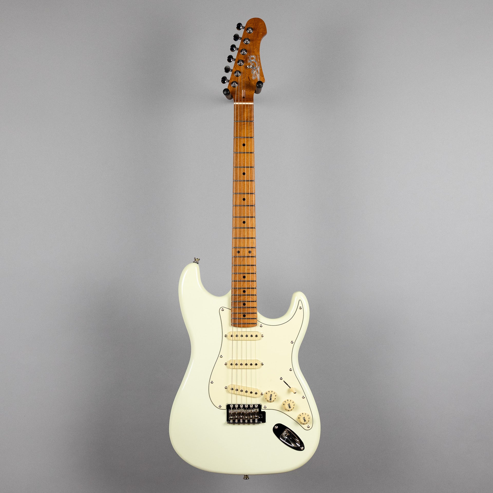 JET JS-300 SSS Electric Guitar, Off White