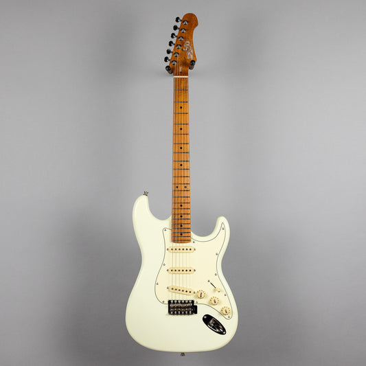 JET JS-300 SSS Electric Guitar, Off White