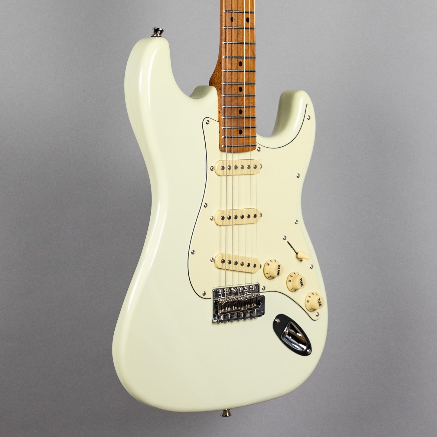 JET JS-300 SSS Electric Guitar, Off White